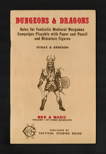 OCE D&D, 6th Printing Original White Box Incomplete, Gygax, 10,000+ Pages Extras - Picture 1 of 4