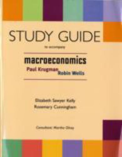 Macroeconomics Study Guide by Elizabeth Sawyer-Kelley and Rosemary Cunningham (2006, Trade ...