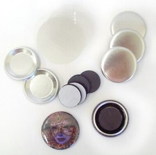 1.25" MAGNET Button Parts 1-1/4 Inch-rubber magnets - 1000 FREE SHIPPING