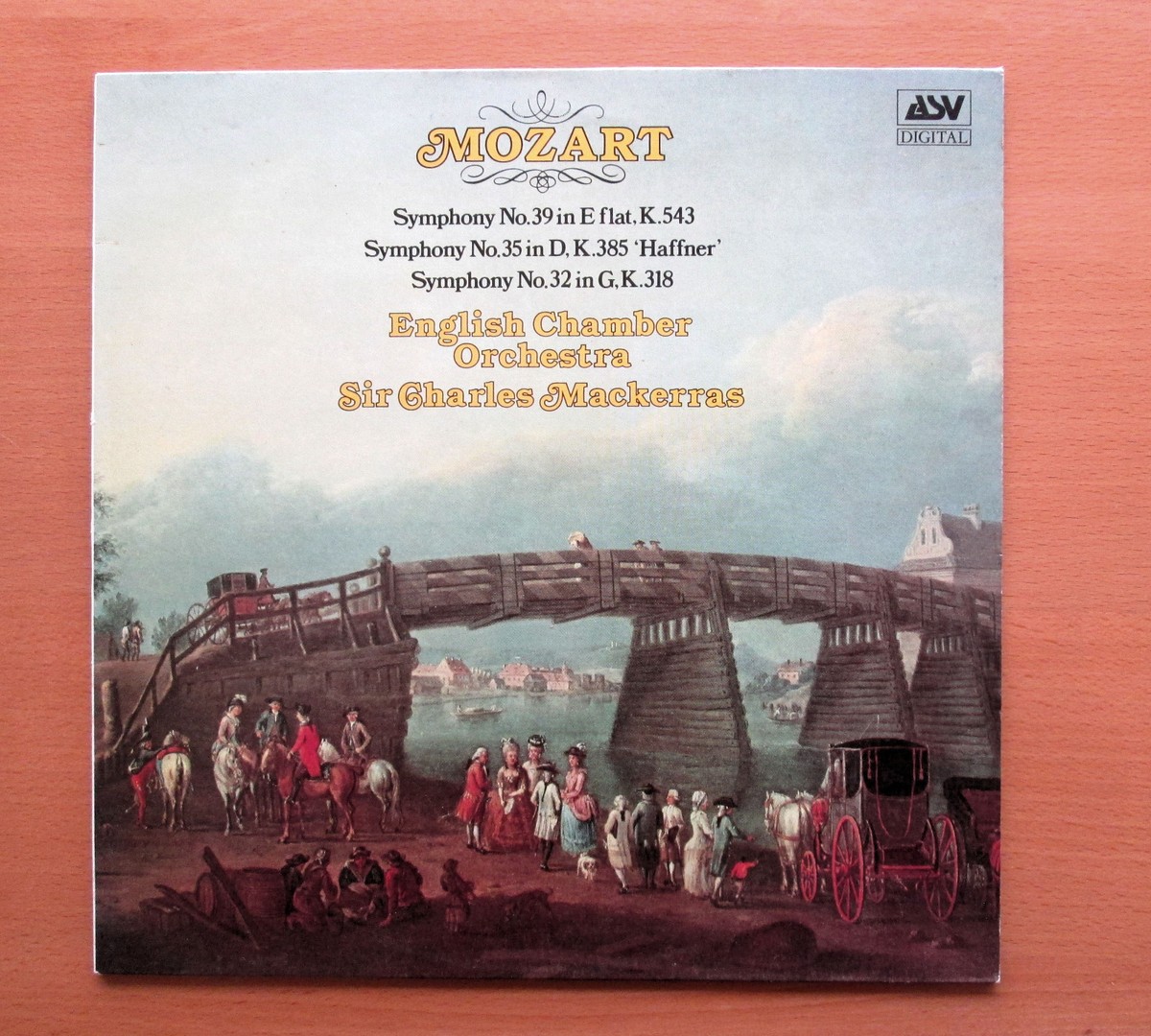 ASV DCA 543 Mozart Symphony 32 35 39 Sir Charles Mackerras 1985