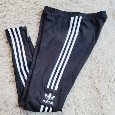 Adidas Mens Black Athletic Three Stripe Pants RN88387 CA40312