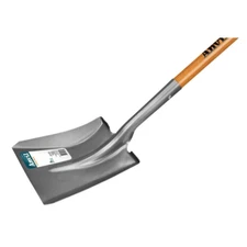 Transfer Shovel Wood Handle Steel Square Blade Design Heavy Duty 47 In. L