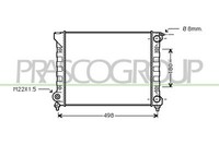 KüHler WasserküHler MotorküHler FüR VW Golf II 19E 1G1 1.6 155 1.8 1.5 17 16