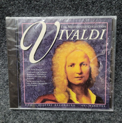 The Masterpiece Collection: Vivaldi (CD, Oct-1997, Regency Music) NEW CA4