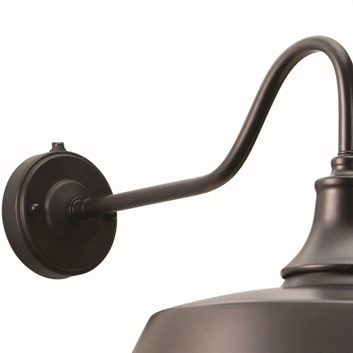 Dorado 1-Light Outdoor Wall Sconce in Farmhouse and Barn Style 16.75 Inches Tall - Picture 9 of 13