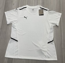 Puma Team Cup Jersey Womens XL White DryCell Soccer Futbol Sports Shirt (705051)