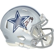 George Pickens Signed Dallas Cowboys Speed Mini Helmet Fanatics Authentic COA