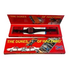 VINTAGE 1981 UNISONIC THE DUKES OF HAZZARD LCD QUARTZ WATCH in Original Box NEW