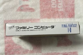 Final Fantasy 1 2 I II Square Nintendo Famicom FC Video Game Japan NTSC J