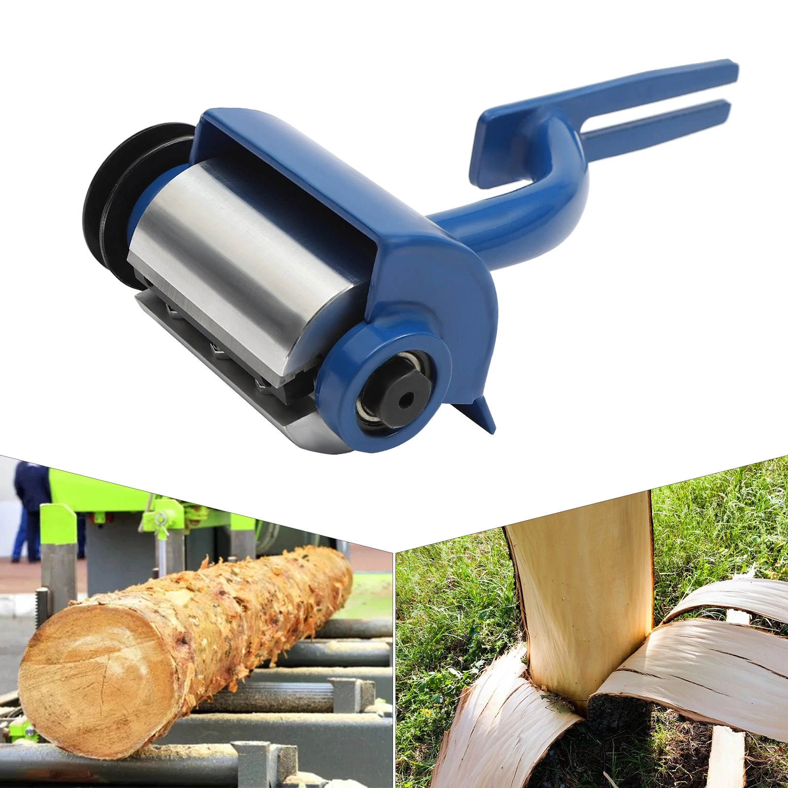 Chainsaw Carving Mill Attachment Log Debarker Peeler Notcher For STIHL/Husqvarna