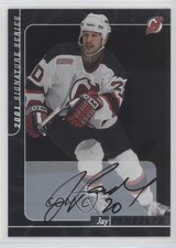 2000-01 ITG Be A Player Signature Series Auto Jay Pandolfo #173 Auto 1o3