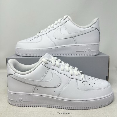 Nike Air Force 1 '07 White Men's 13 Shoes Sneakers No Lid CW2288