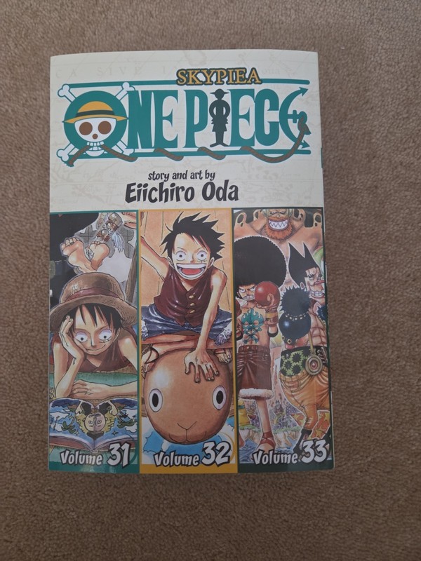 One Piece Skypiea Book Volumes 31-32-33 (English)