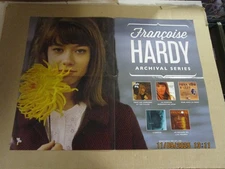 FRANCOISE HARDY Archival Series Promo Poster New! Unused! 2015 Future Days LITA