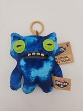 Fuggler Keychain Funny Ugly Monster Key Ring Chain 5" Mini Plush Clip On Pinkles