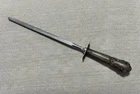 Gorgeous Sterling Silver Handle-Roast Carving Hone- 13”- Stunning!