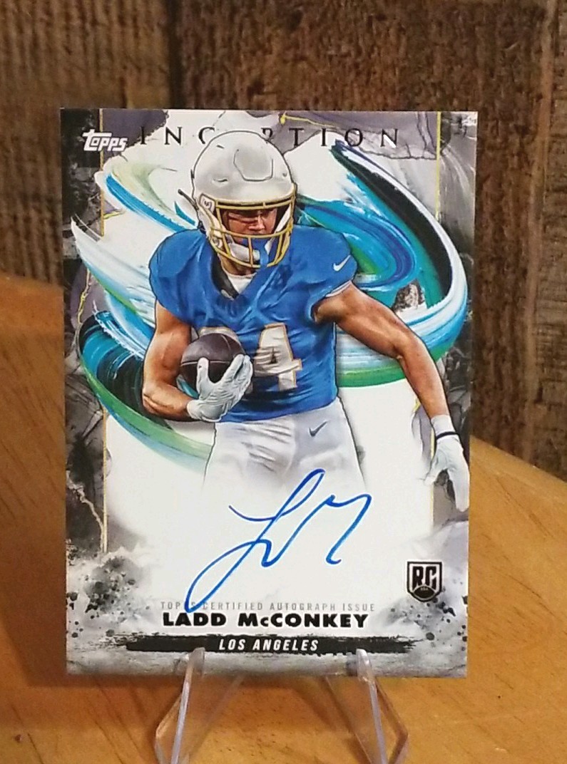 2024 Topps Inception - Ladd McConkey Rookie Autographs RA-LM (AU, RC)