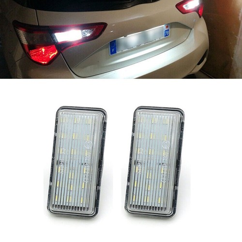 2pcs LED License Lights 6000K Number Plate Lighting White Led High Quality - Picture 2 of 12