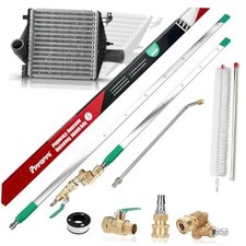 47/24/15" Radiator Cleaning Wand 3P, Water/Air, for Cars/Trucks/Heavy Green