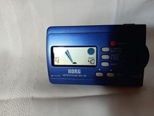 Korg MA-30 Digital Metronome Blue Tested Working. Self Supporting Back