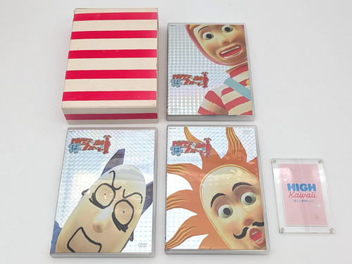 POPEE The Performer DVD Vol.1-3 Set w/Storage Box Ryuji Masuda Anime Japan
