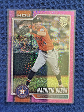 2026 TOPPS SERIES 1 CELEBRATION MAURICIO DUBON #191 PINK CONFETTI FOIL ASTROS