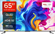 TCL 65C645K 65 Inch QLED 4K Ultra HD Smart TV (SRP £399)