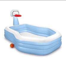 Intex SWIM CENTER SHOOTIN' HOOPS FAMILY POOL for Kids Summer Fun