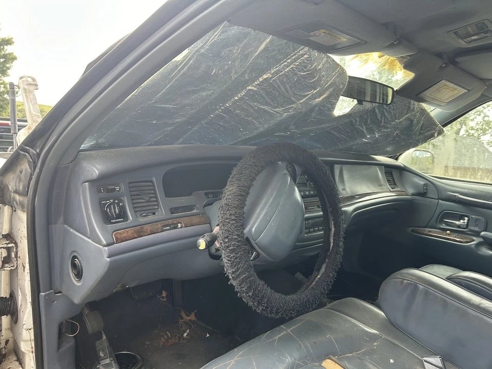 Seats 1995 1996 1997 Lincoln Town Car Grand Marquis Set W Track Front Rear BD - Image 2 of 3