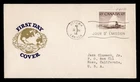 DR WHO 1955 CANADA FDC SHIP M69185
