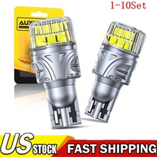 Auxito 921 912 T15 Led Reverse Backup Light Bulb 2400lm 6500k White Brs 1-10set