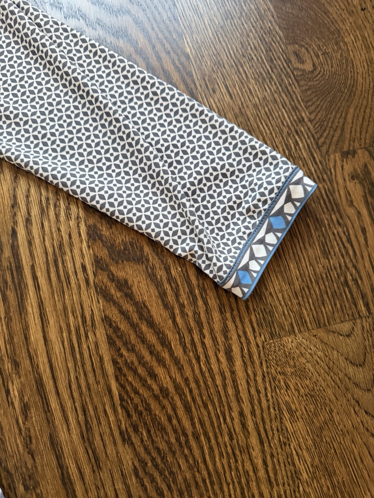 Max Studio patterned geometric Business Casual tu… - image 4