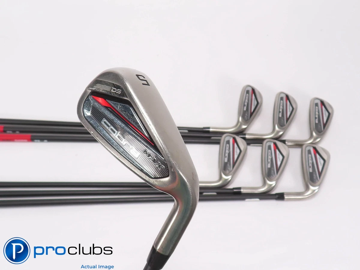 Fers Cobra Forged Tec 5-PW + GW - Graphite KBS PGI 85 Flex Stiff, Excellent état