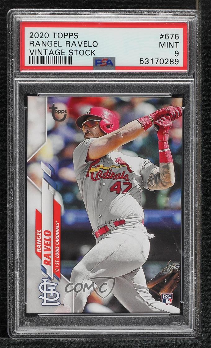 2020 Topps TOPPS VINTAGE STOCK #676 Rangel Ravelo front