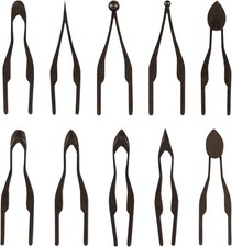 , 10 Pack Wood Burning Kit Tips Set Wire Tip Tool 1-10 Kinds