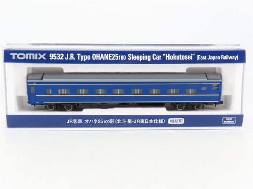 Coche de pasajeros con cama TOMIX 9532 JR East "Hokutosei" tipo OHANE25-100 escala N | Zustand: Used