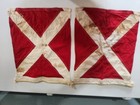 Vintage Cotton Signal Flag Maritime Sewn Cloth  — photo 1