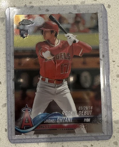 2018 Topps Chrome Update - Rookie Debut Shohei Ohtani #HMT32 (RC)