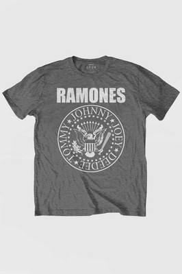 Ramones Kinder T-Shirt Presidential Seal neu offiziell anthrazitgrau (Alter 3-14 Jahre)
