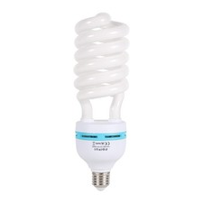 135W Light Bulb 5500K CFL Daylight Spiral Softbox Bulb in E27 Socket for Phot...