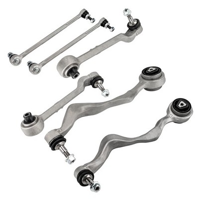 6x Front Lower Control Arm w/Ball Joint Sway Bar Link for BMW E90 325i 328i 335i