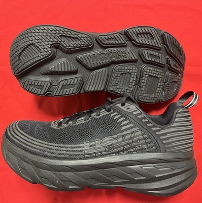 HOKA OneOne M Bondi 6 Sportschuh in Schwarz, sehr bequem 