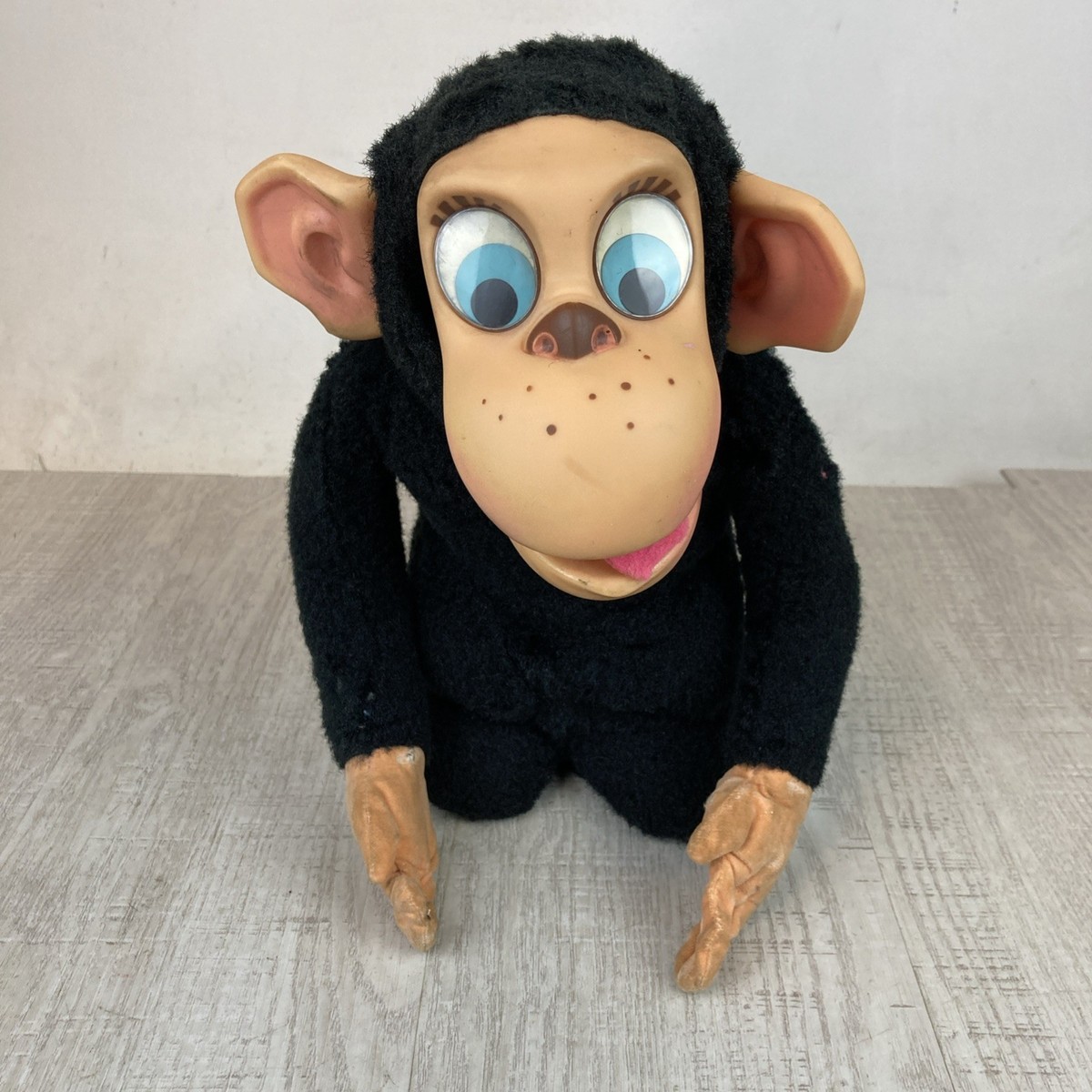 Vtg. 1964 Mattel Chester O' Chimp Pull String Talking Monkey