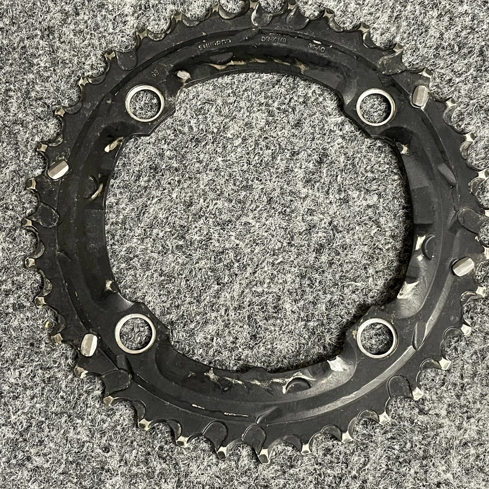 Protector de golpe Shimano SLX FC-M665 SG-X M9 36T 22T 4 pernos 104 BCD FC-M660 Saint Zee Foto 4 de 4