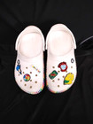 Unisex Adults White Crocs Slip On Sandals - Ultra Light Water Friendly Clogs — photo 2