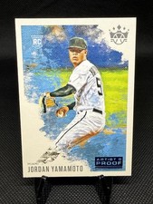 2020 Panini Diamond Kings #67 Jordan Yamamoto Artist's Proof Blue