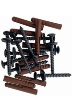 Downpipe Fixing Screws Cascade Round Downpipe Lug Fixing Pack, 68mm, 10 x...