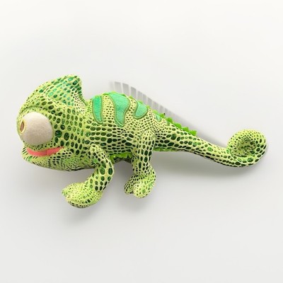 Disney Tangled Pascal Chameleon Plush Stuffed Animal Toy Green 10 1/2  Gecko