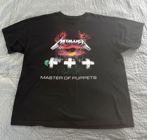 Metallica Master of Puppets Shirt 2017 Original Tour Damage Inc Size XXLarge