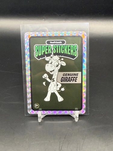2025 Vee Friends Genuine Giraffe Super Stickers Manga Series NB1